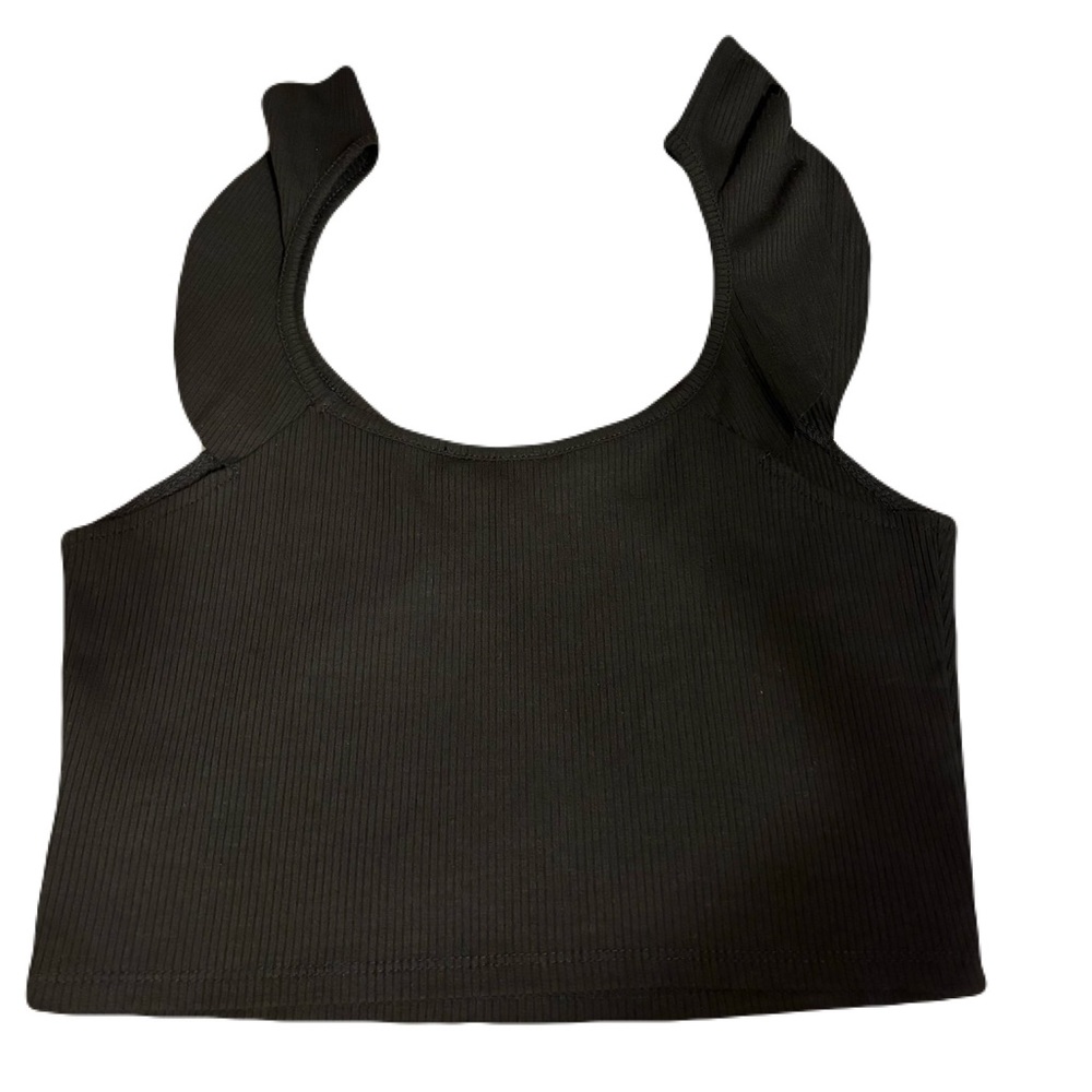 NWT Ruffle Cropped Tank - Picture 5 of 8
